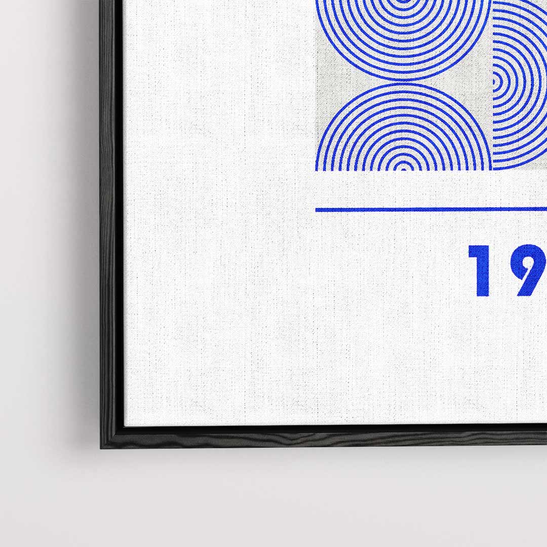 Bauhaus Cirkelpatroon Poster Kunstwerk-canvas-dibond-plexiglas-wanddecoratie-WallArtistic
