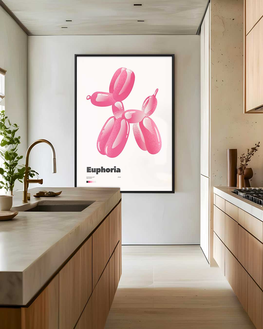 Speelse Euforie Kunstwerk-canvas-dibond-plexiglas-wanddecoratie-WallArtistic