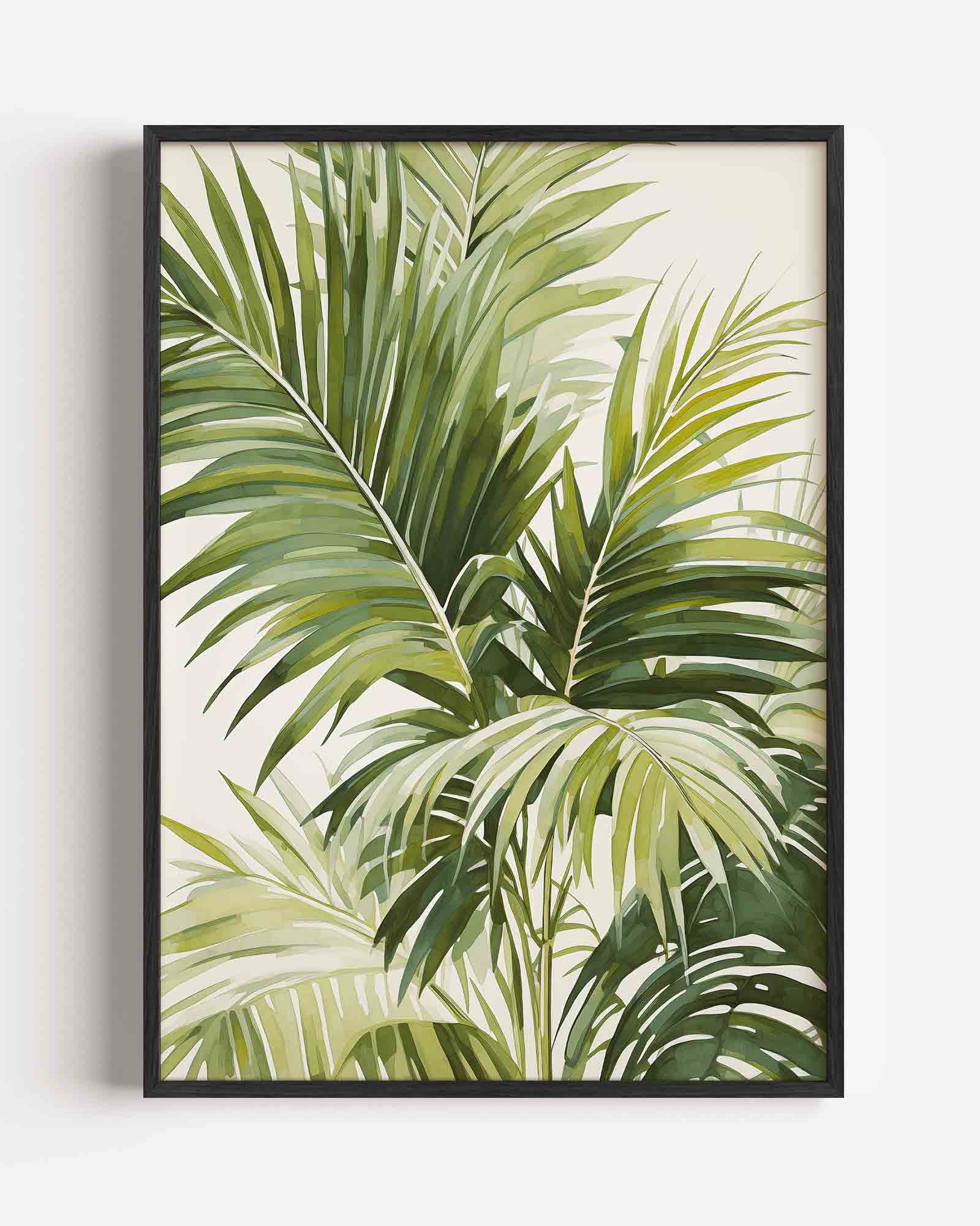 Groene bladeren Poster