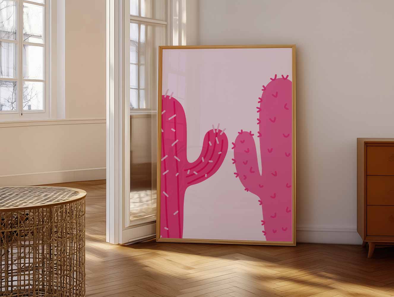 Cactus Fiesta Poster