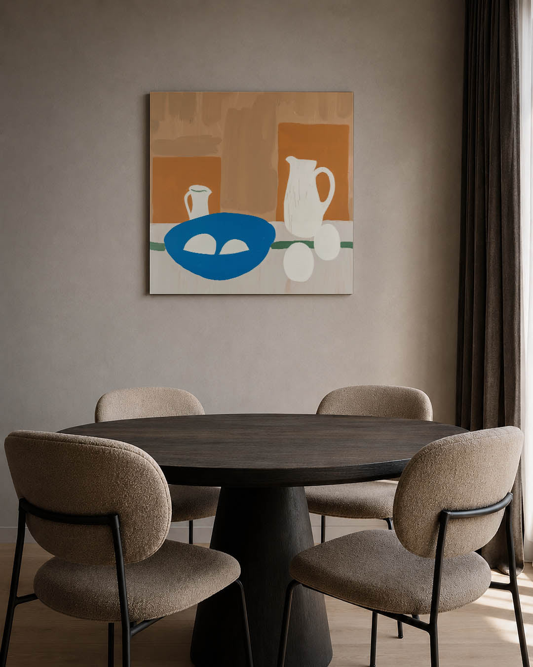 Eenvoudige vormen Kunstwerk
