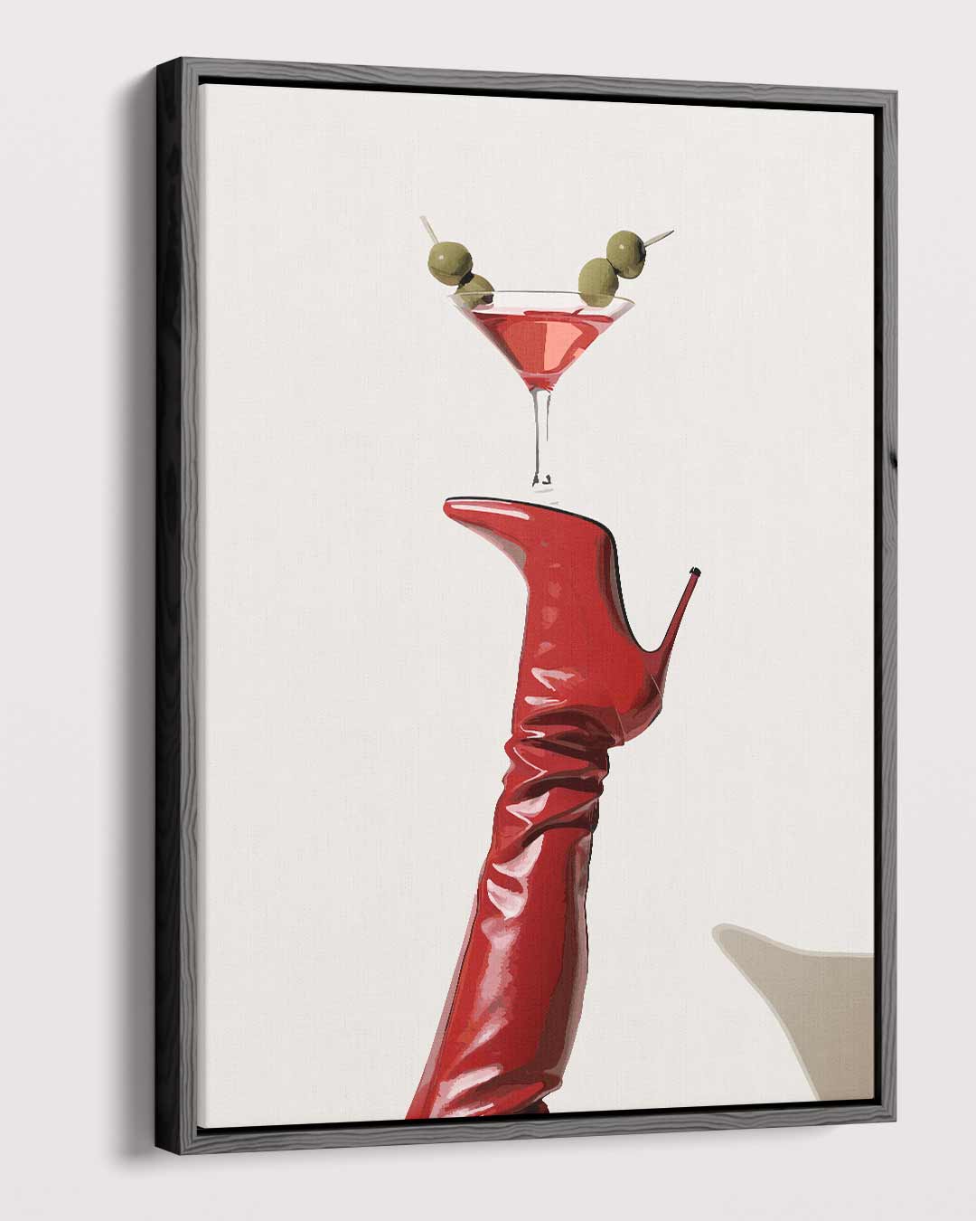 Cocktail in Balance Kunstwerk-canvas-dibond-plexiglas-wanddecoratie-WallArtistic