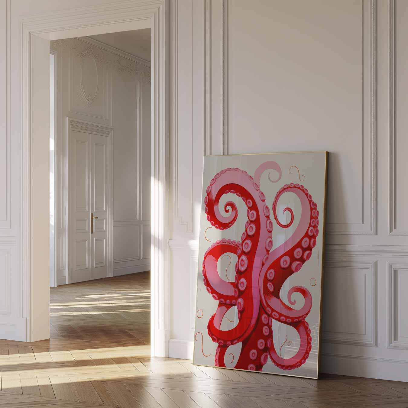 Octopus Tentakels Poster-WallArtistic