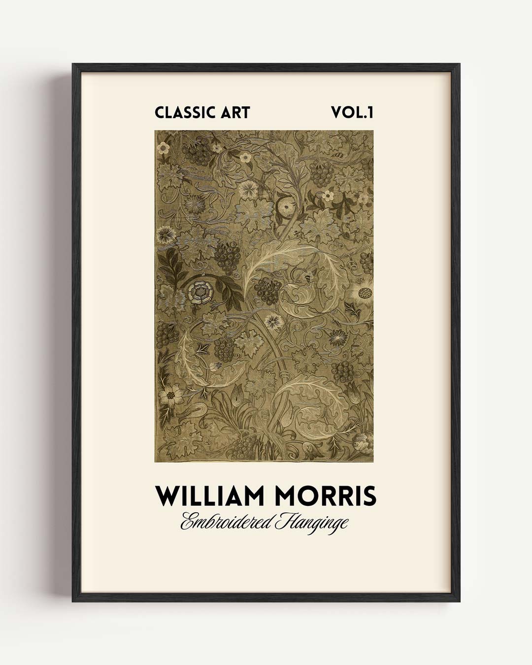 William Morris Embroidered Hanging Poster-WallArtistic