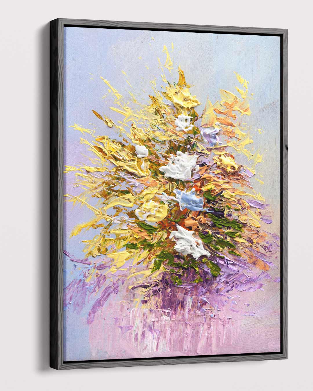 Kleurige Bloemenpracht Kunstwerk-canvas-dibond-plexiglas-wanddecoratie-WallArtistic
