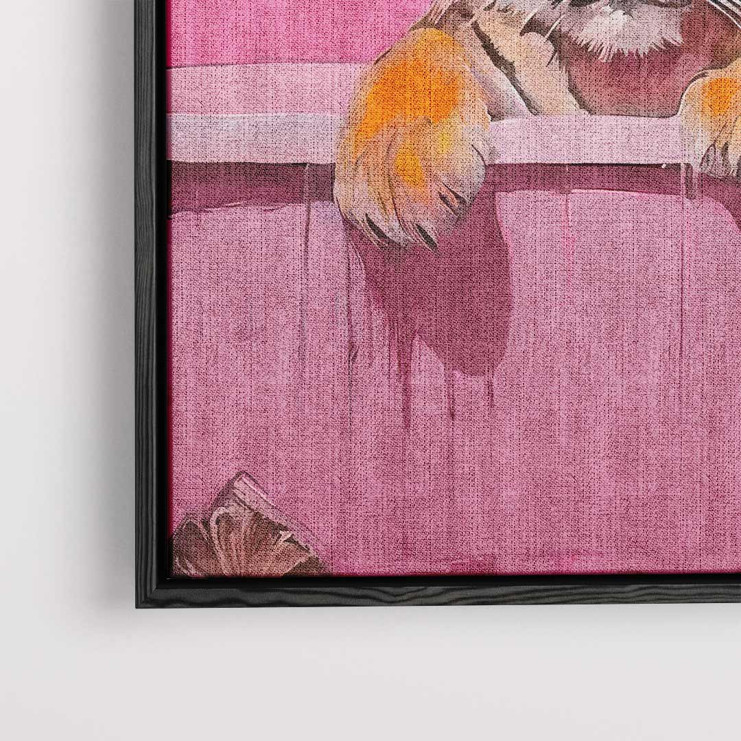Tiger in the Bath Artwork