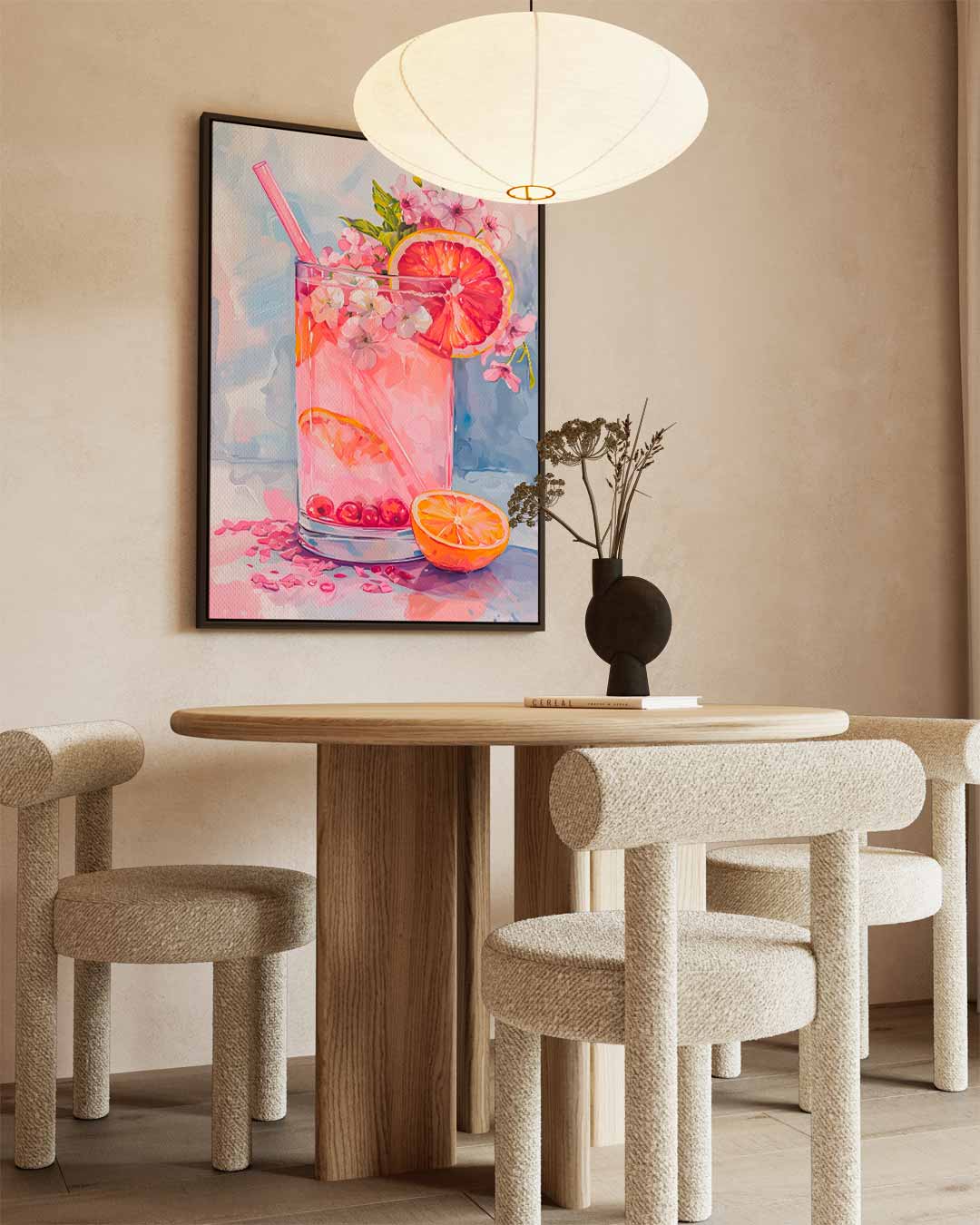Verfrissende Citrus Illusie Kunstwerk-canvas-dibond-plexiglas-wanddecoratie-WallArtistic
