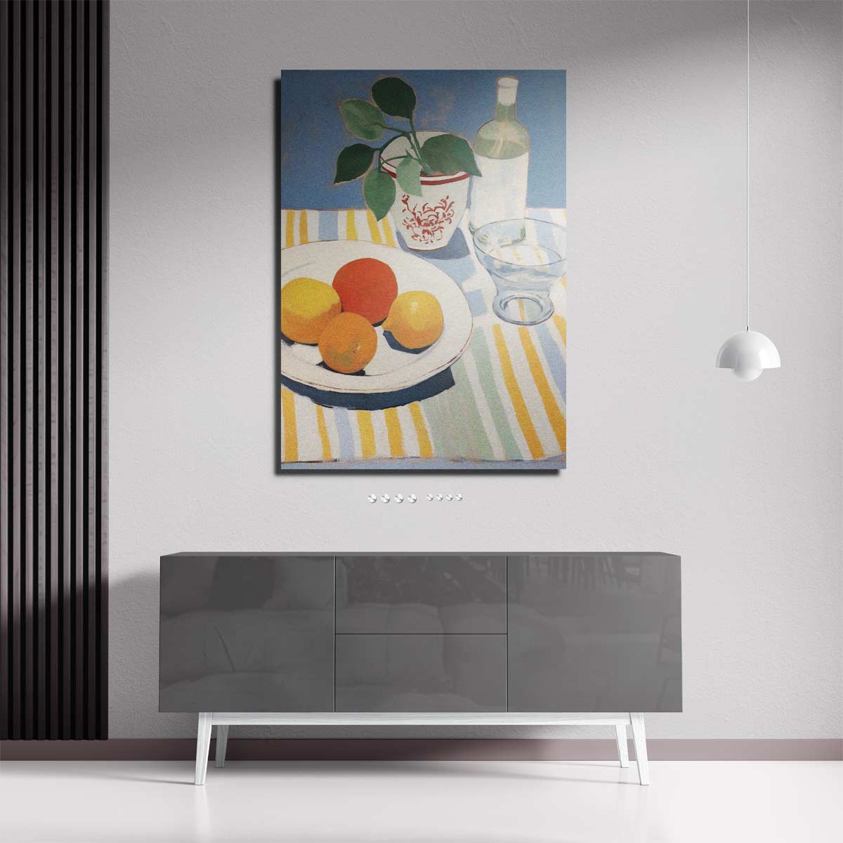 Verfrissende Zomertafel Kunstwerk-canvas-dibond-plexiglas-wanddecoratie-WallArtistic
