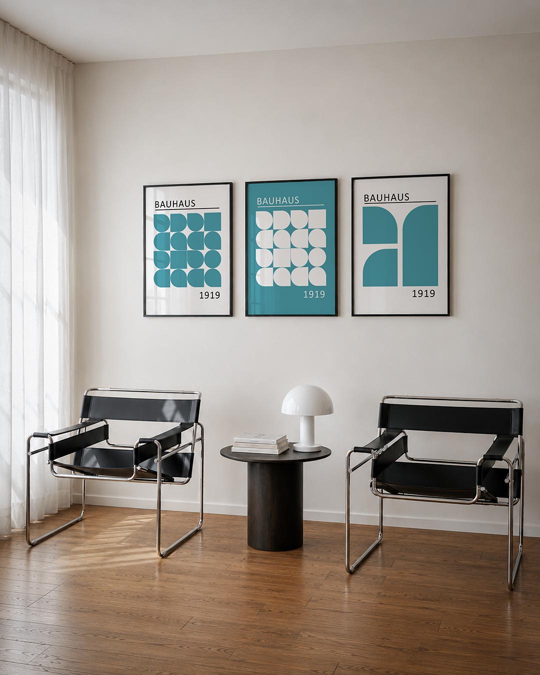 Vormen en vlakken Posterset