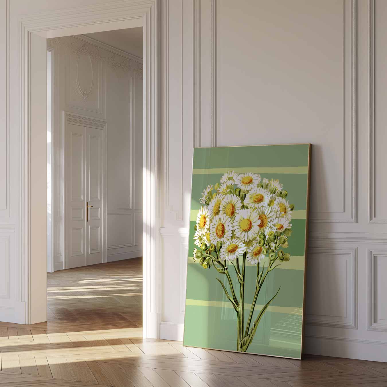 Frisse Madeliefjes Bloemenposter