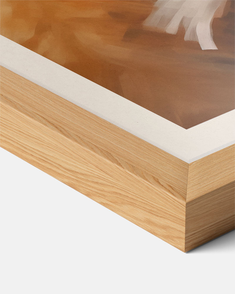 Knuffelbeer met Sjaal Poster-WallArtistic