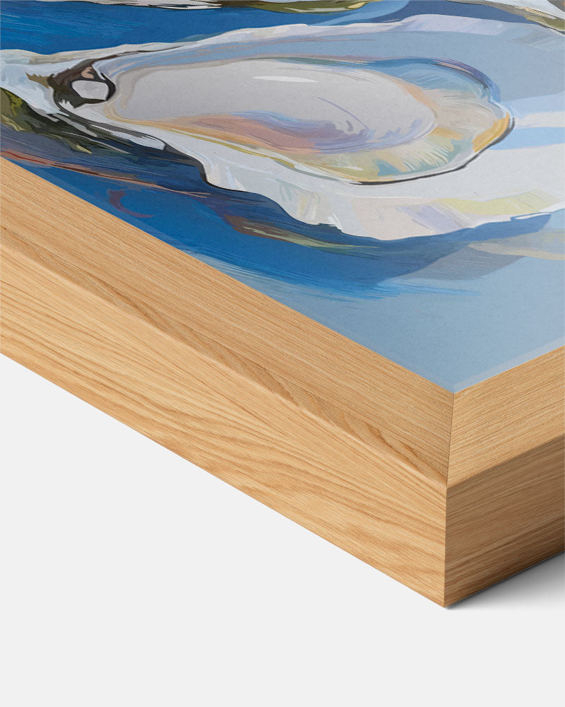 Elegante Oester Illustratie Poster-WallArtistic