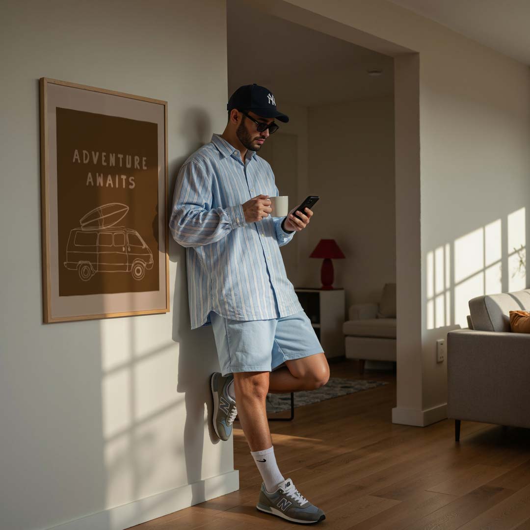 Avontuur Wacht Poster-WallArtistic