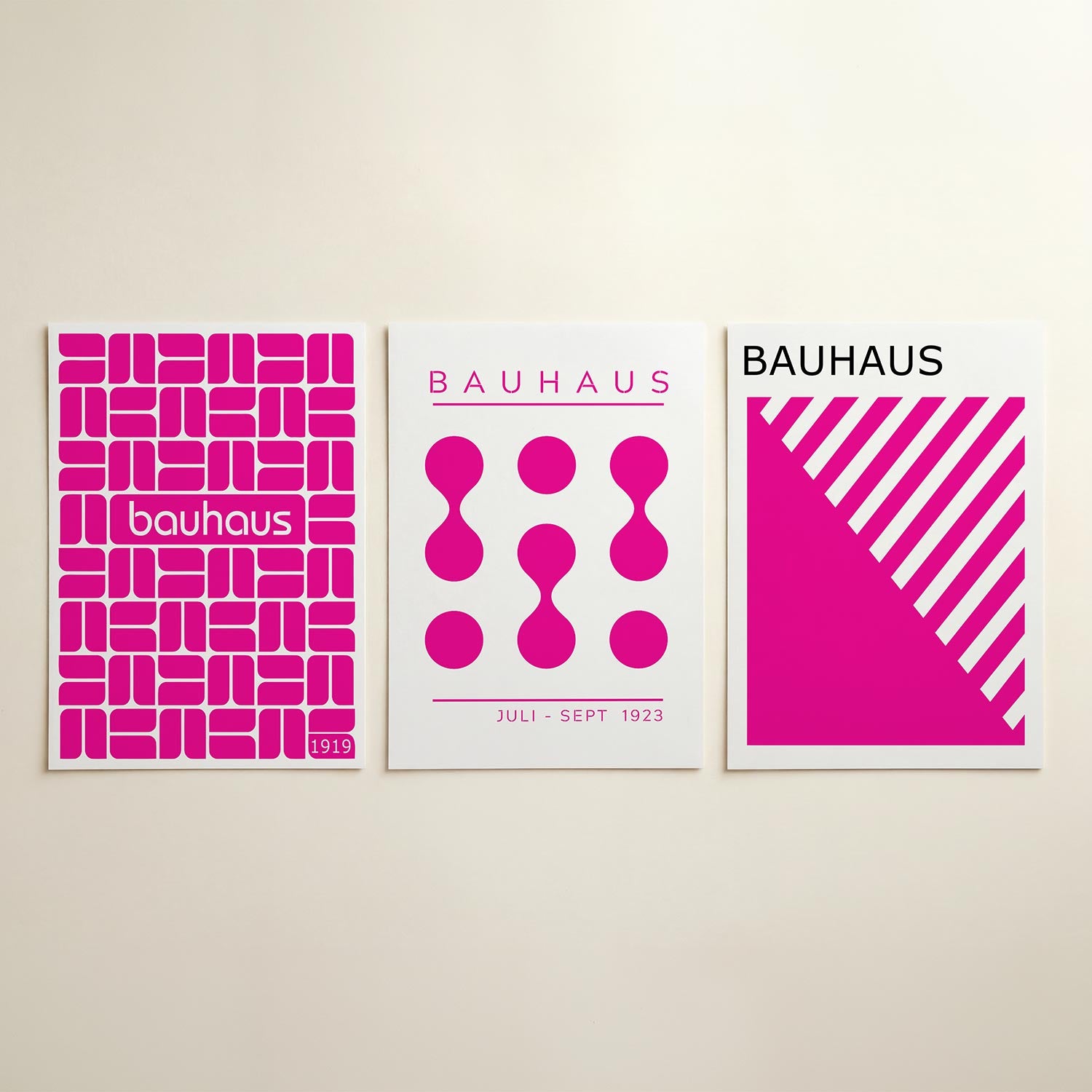 Patroon en ritme Posterset