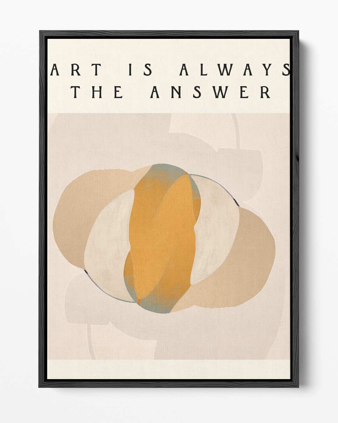 Kunst is Altijd het Antwoord Kunstwerk-canvas-dibond-plexiglas-wanddecoratie-WallArtistic