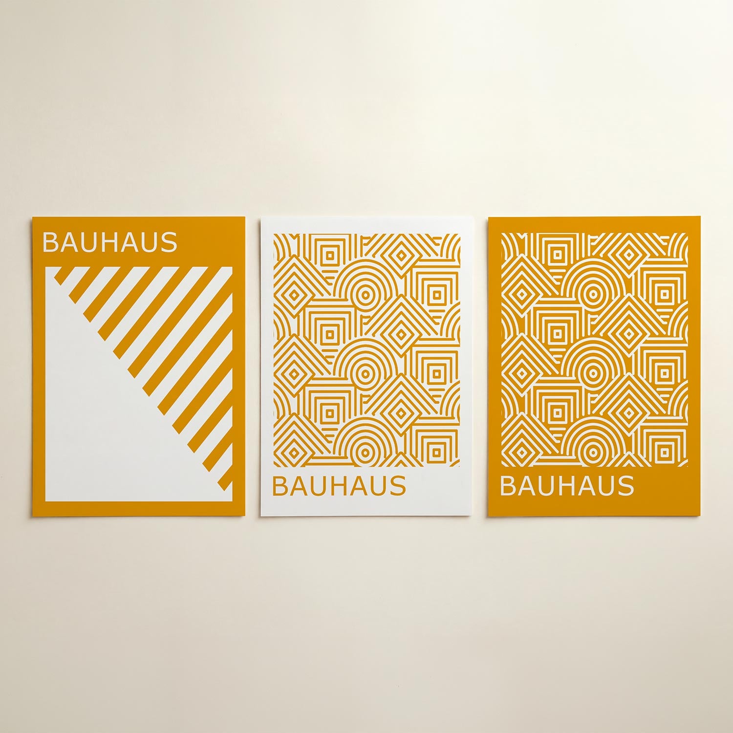 Lijnen en kleurvlakken Posterset