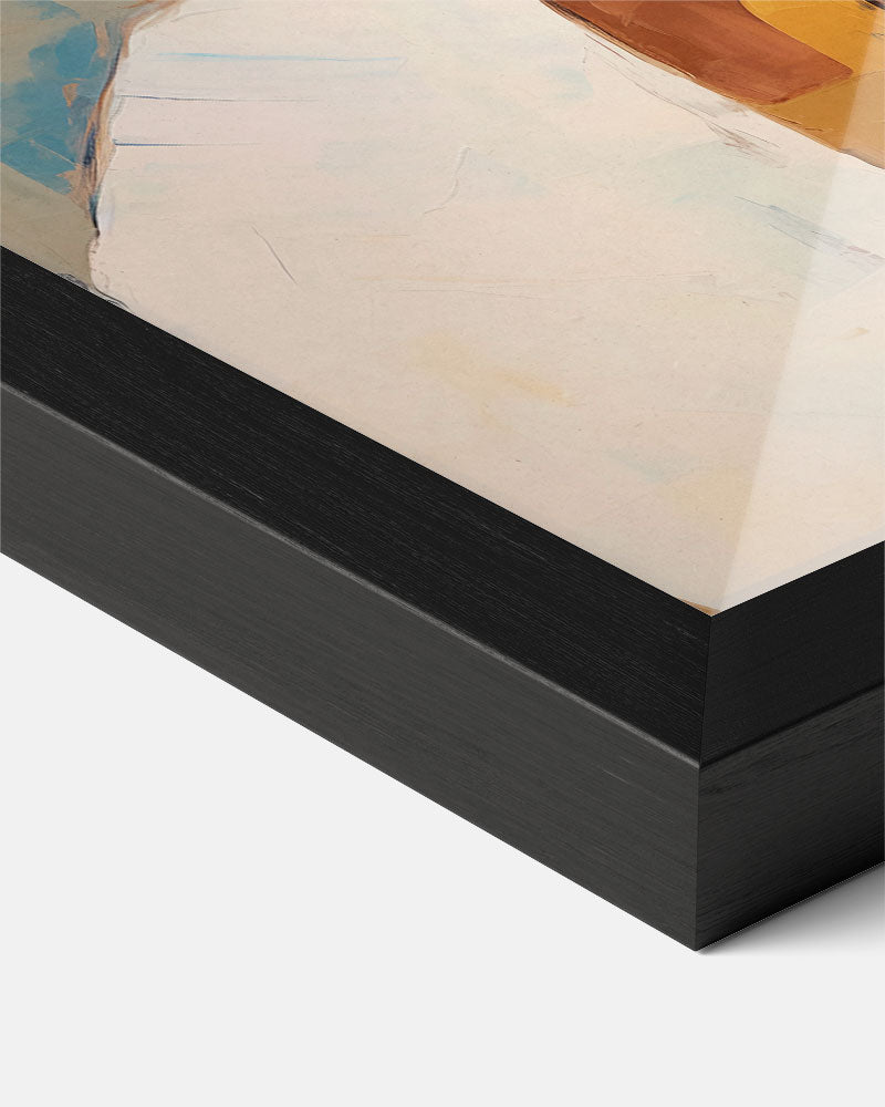 Abstracte Vrouwelijke Essentie Poster-WallArtistic