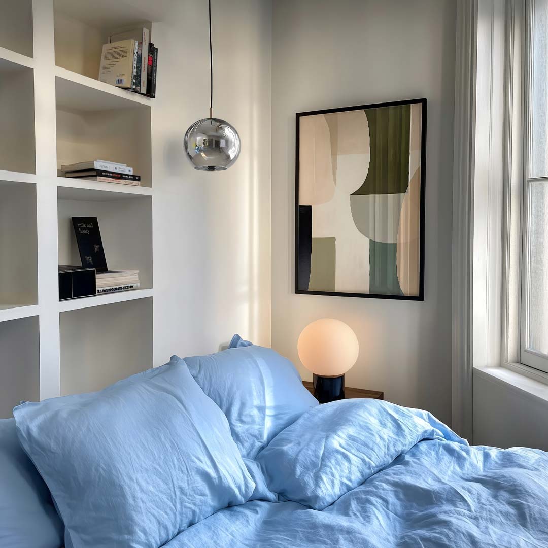 Abstracte Aardetinten Poster-WallArtistic