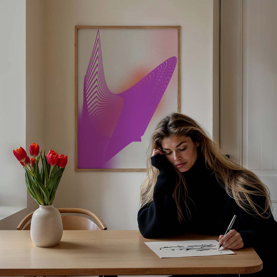 Modern Abstracte Kunstposter-WallArtistic