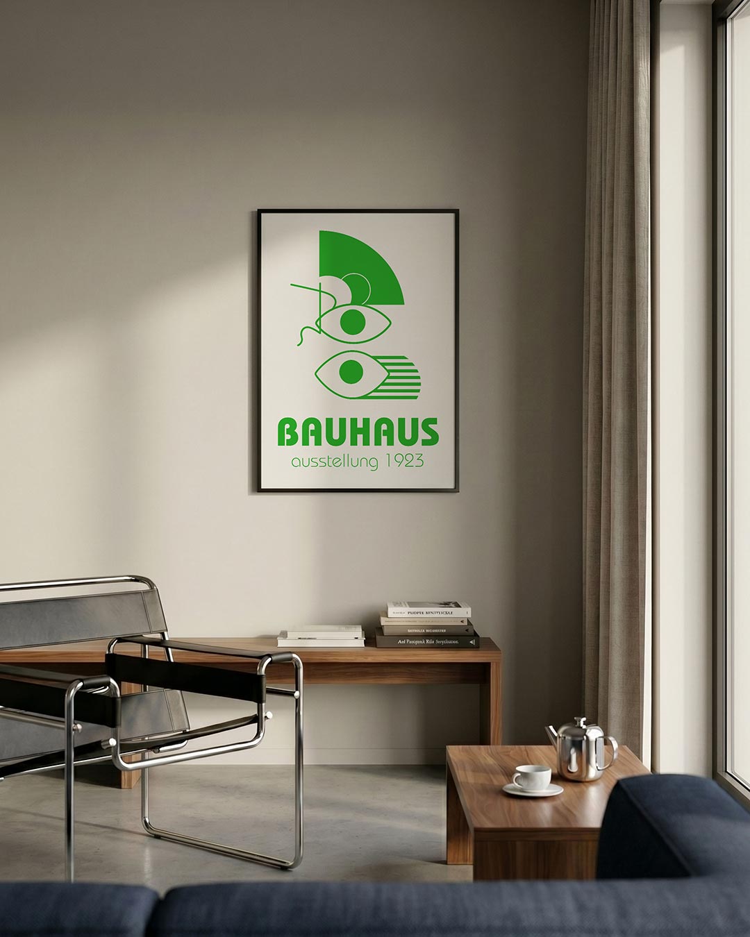 Vormen en ogen Poster