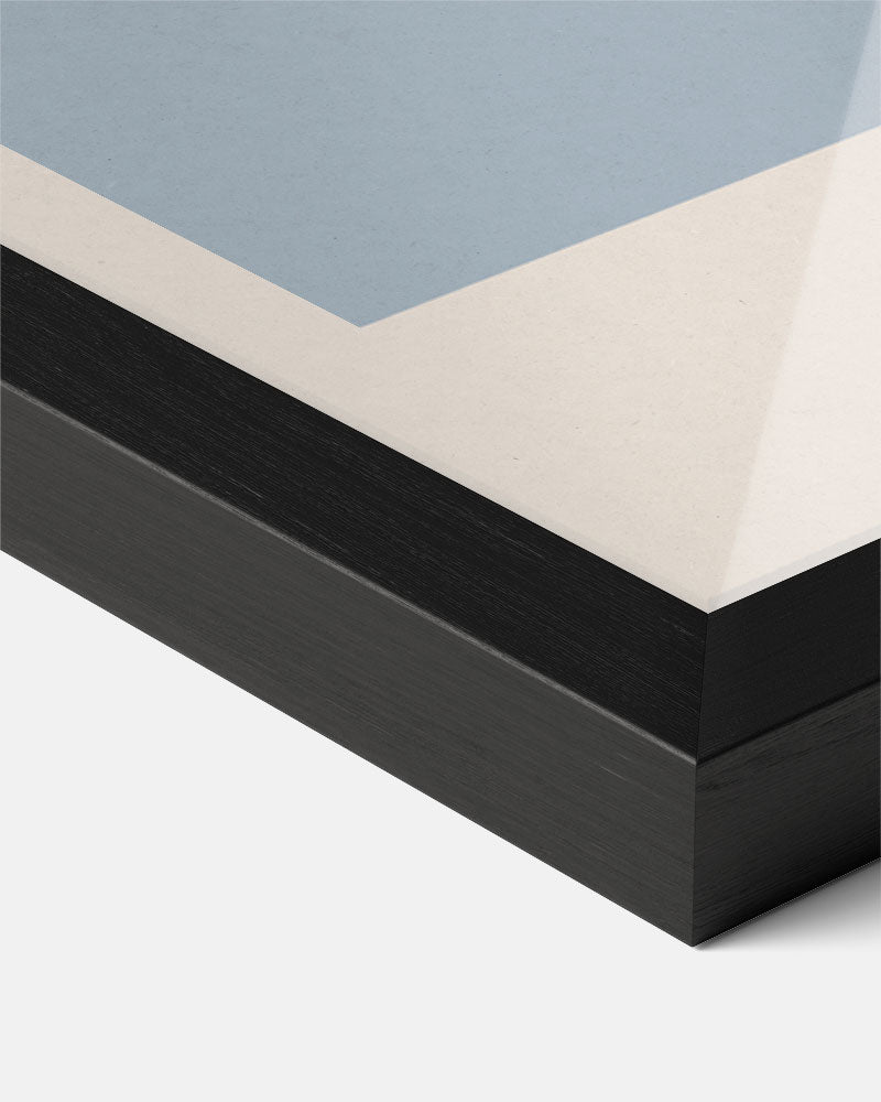 Botanische Bloemenlijn Poster-WallArtistic