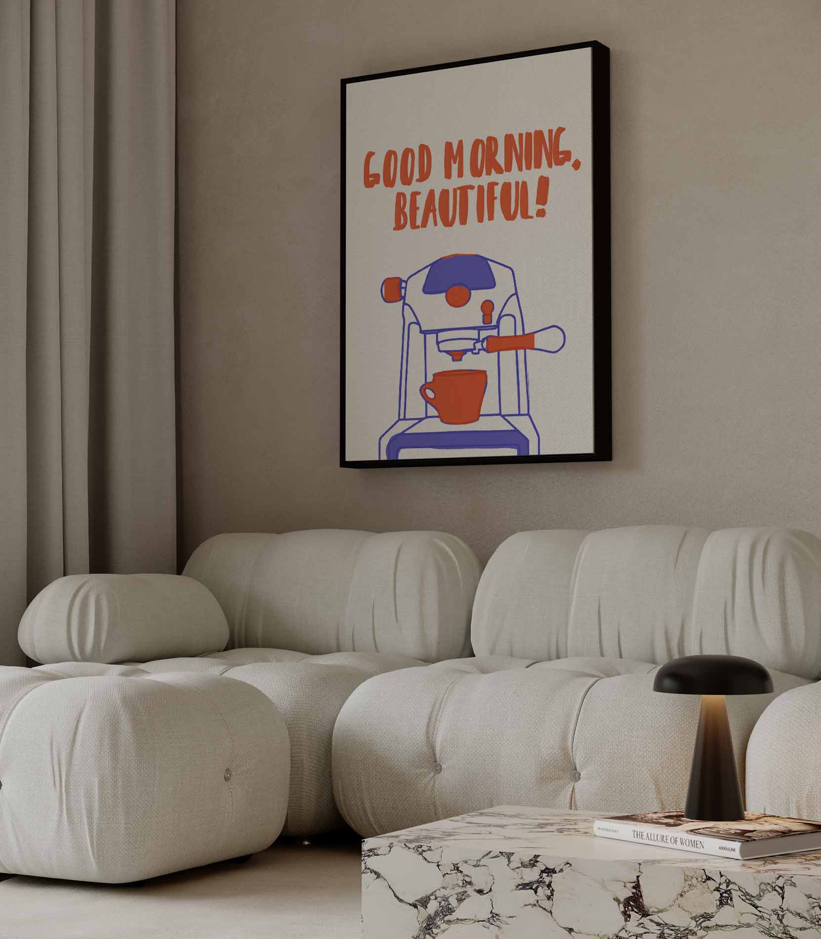 Goede Morgen, Mooi Mens! Poster
