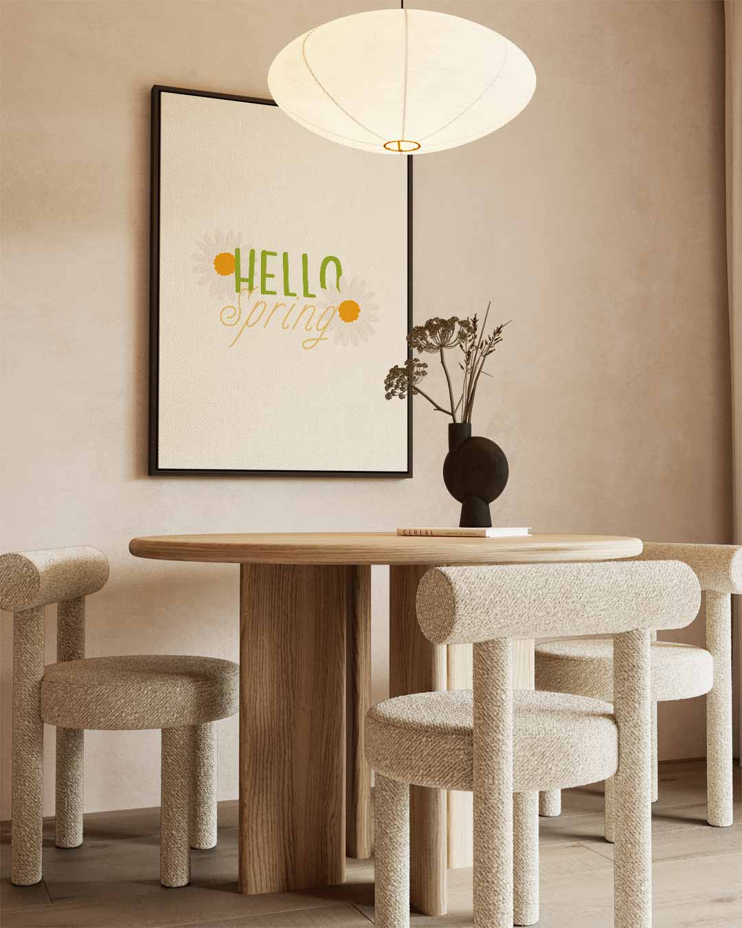 Vrolijk Voorjaar Wanddecoratie Kunstwerk-canvas-dibond-plexiglas-wanddecoratie-WallArtistic