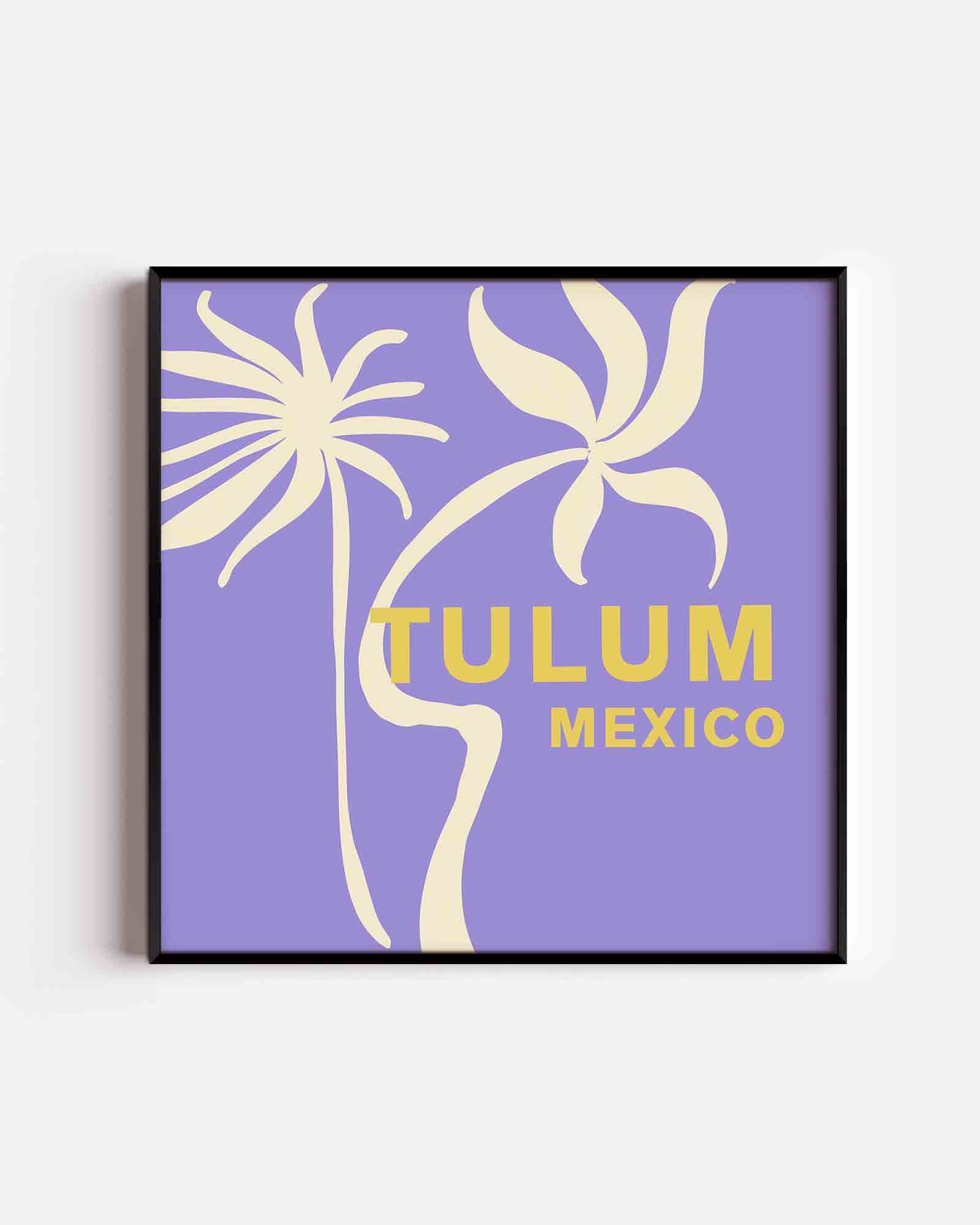 Tulum mexico Poster