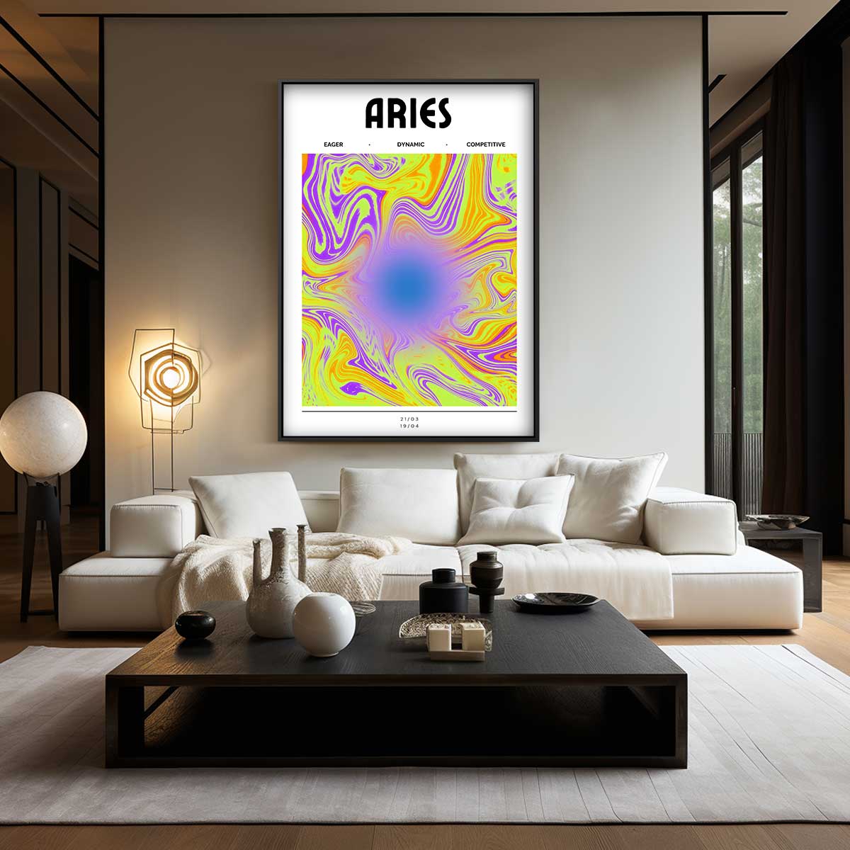Abstract kunstwerk Kunstwerk-canvas-dibond-plexiglas-wanddecoratie-WallArtistic