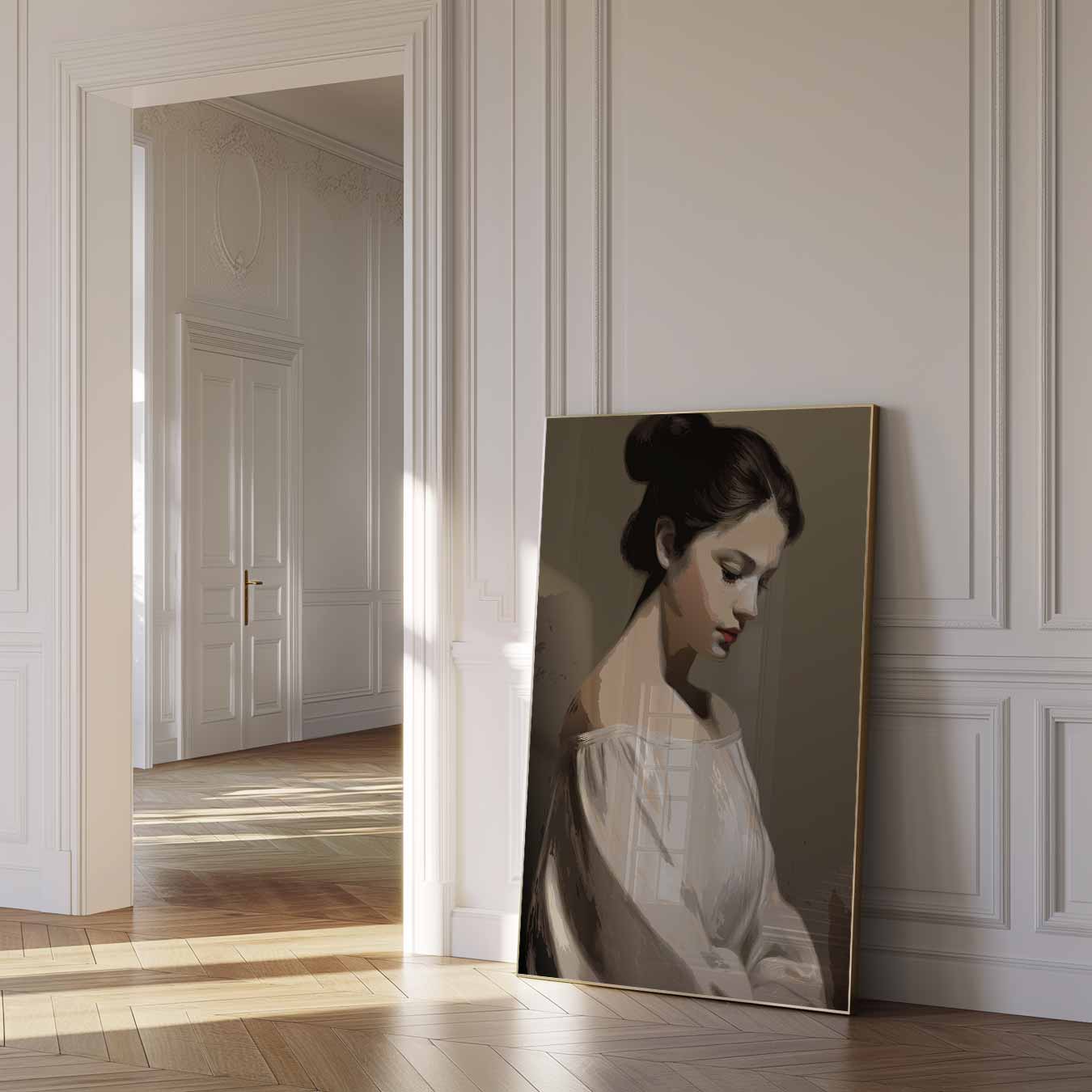 Stijlvolle Elegantie Portretposter