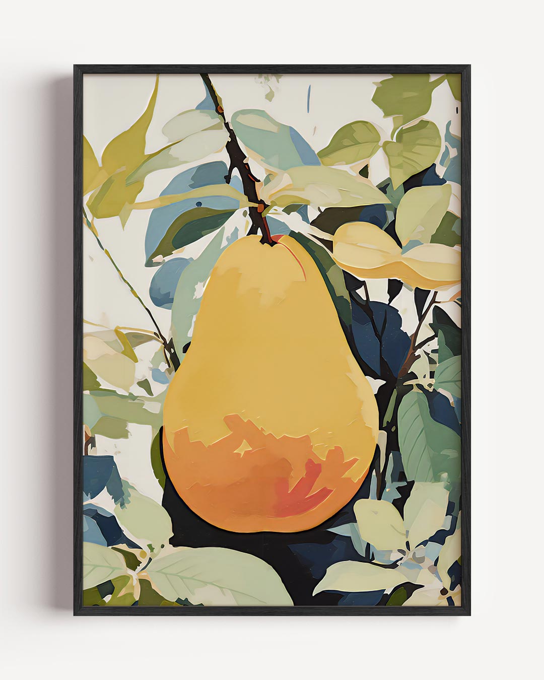 Prachtige Perzikhanger Poster-WallArtistic