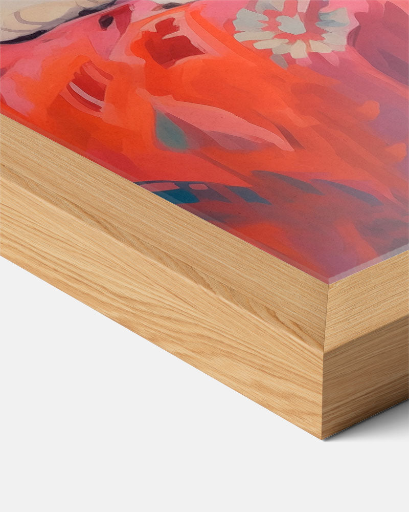 Kleurrijke Kattenluxe Poster-WallArtistic