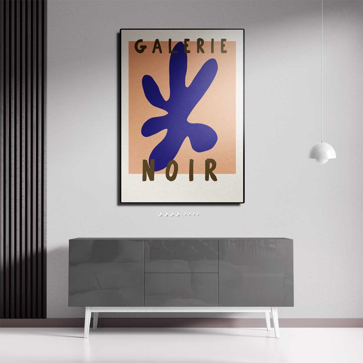 Galerie Abstracte Vorm Kunstwerk-canvas-dibond-plexiglas-wanddecoratie-WallArtistic