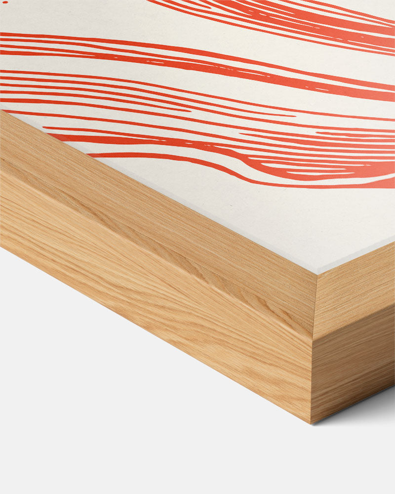 Abstracte Schelpenillustratie Poster-WallArtistic