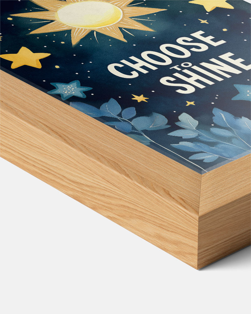 Stralende Inspiratie Poster