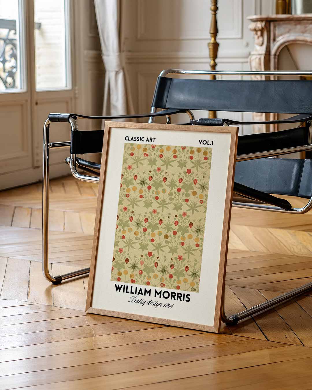 William Morris Vintage Bloemmotief Poster-WallArtistic