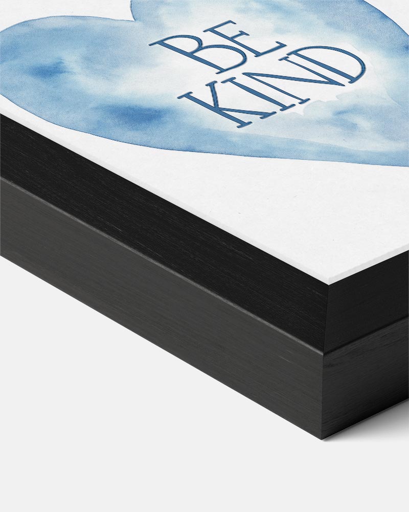 Be Kind Waterverf Poster