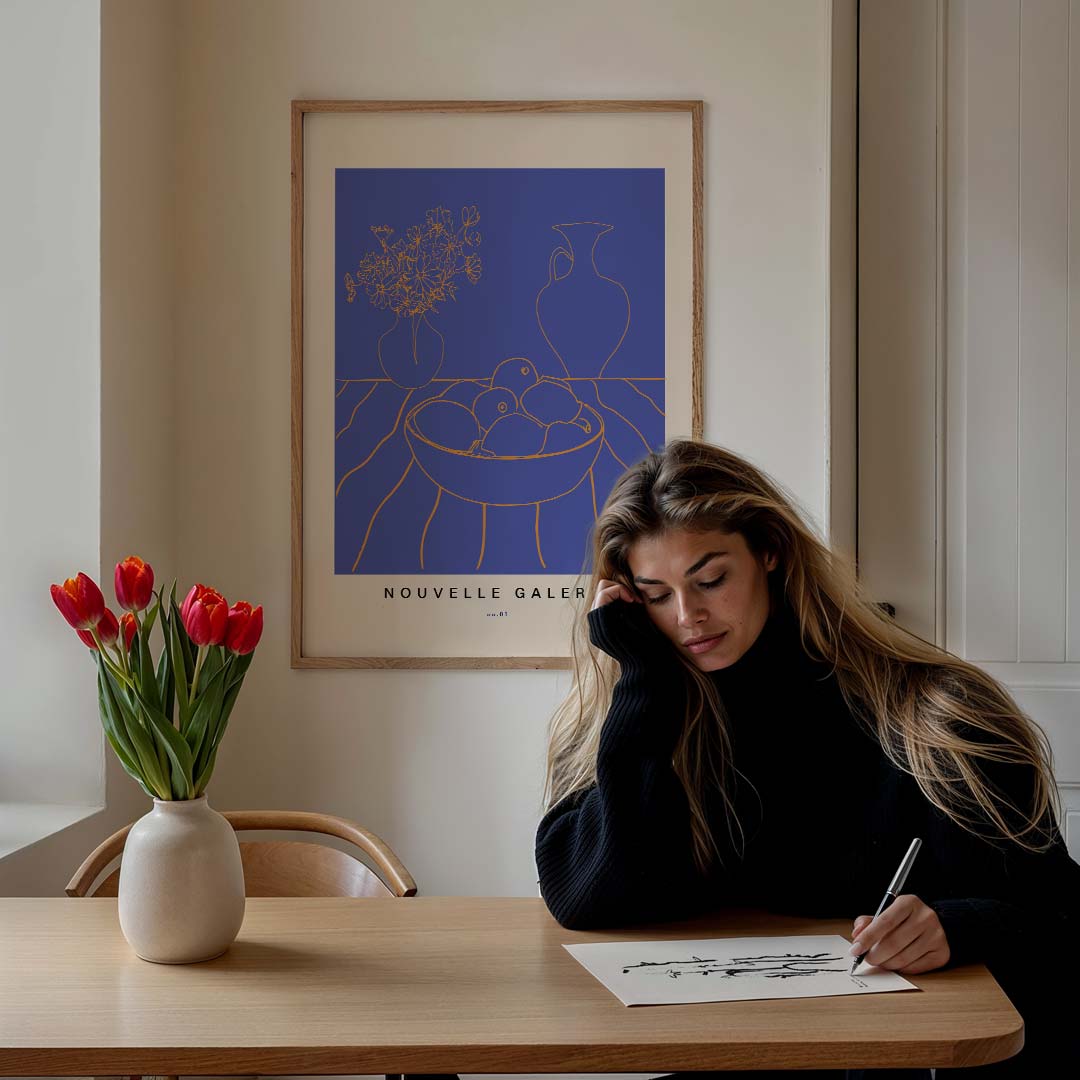 Moderne Elegantie Poster-WallArtistic