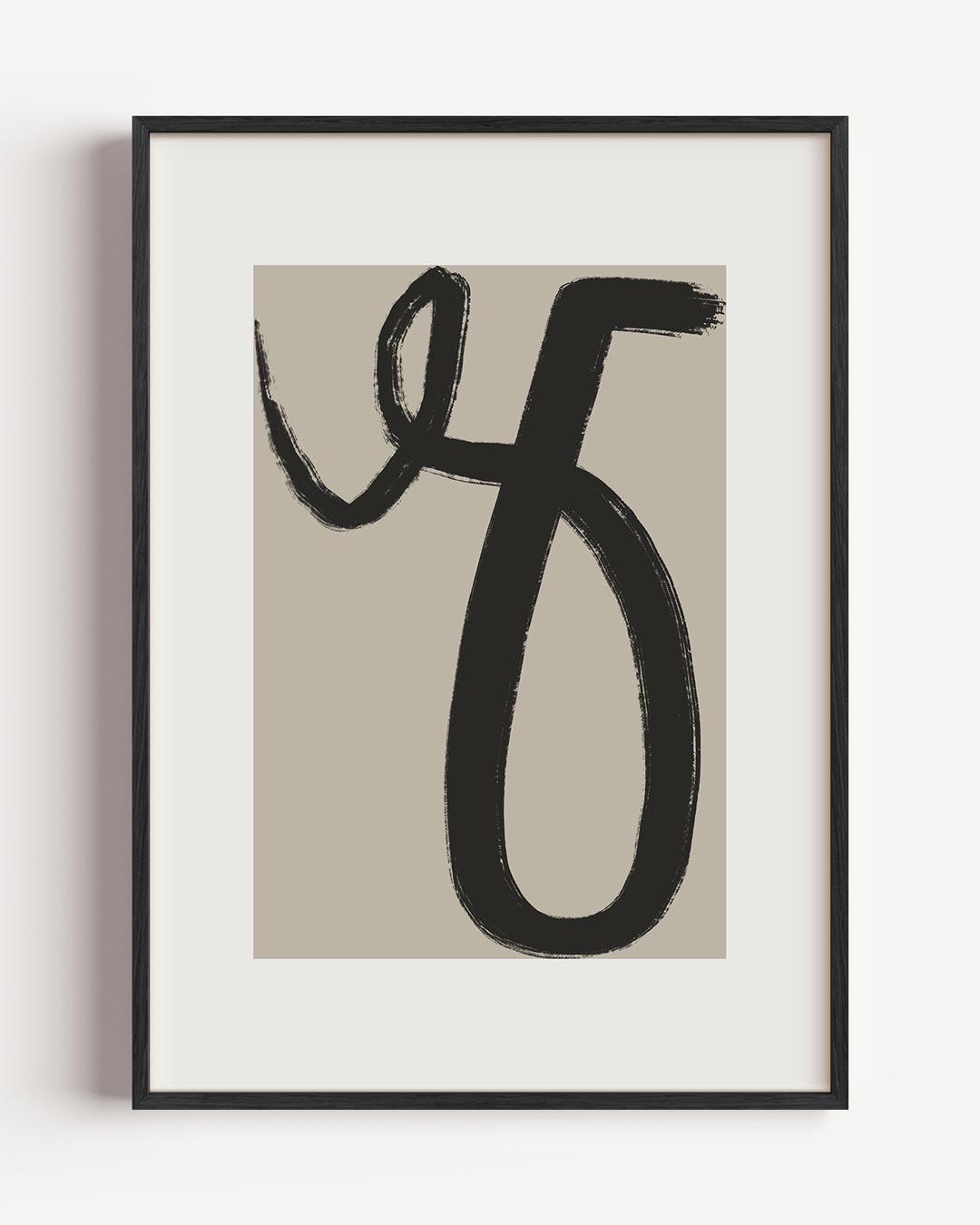 Moderne Abstracte Kunstposter-WallArtistic