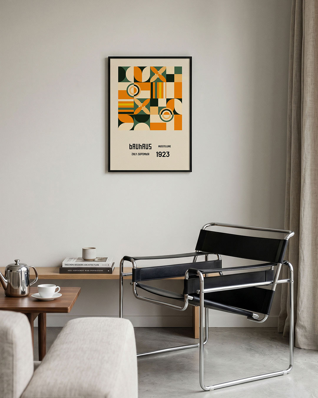 Vorm en kleurenspel Poster