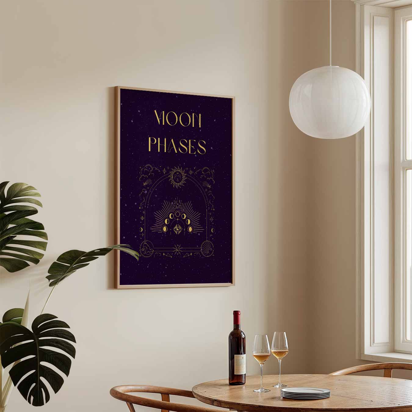 Magische Maanfasen Poster
