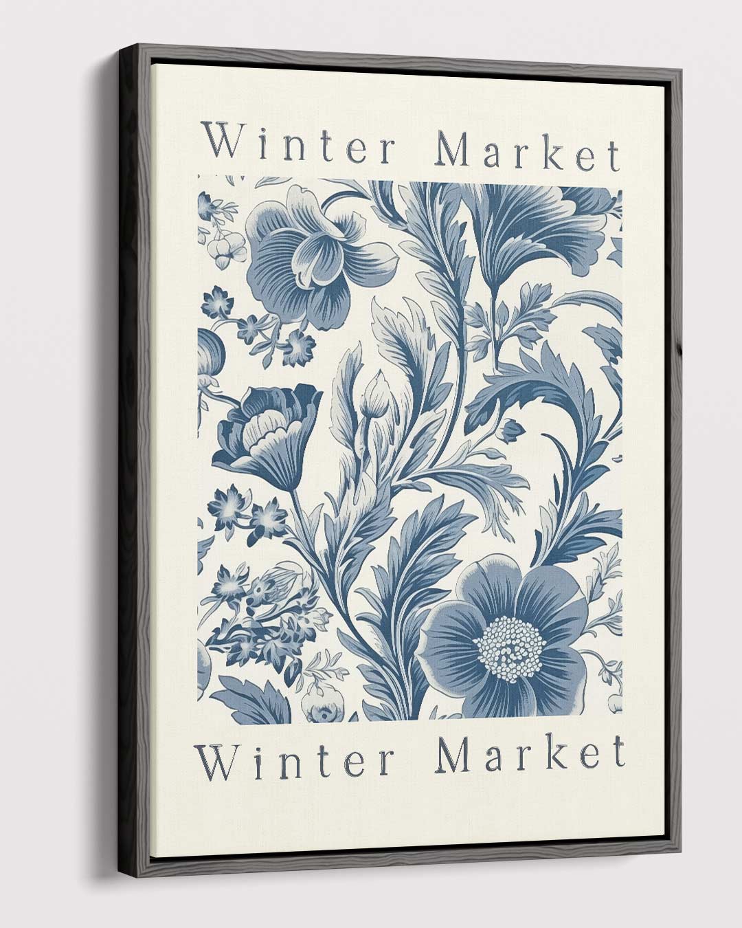 Winterbloemenpracht Kunstwerk-canvas-dibond-plexiglas-wanddecoratie-WallArtistic