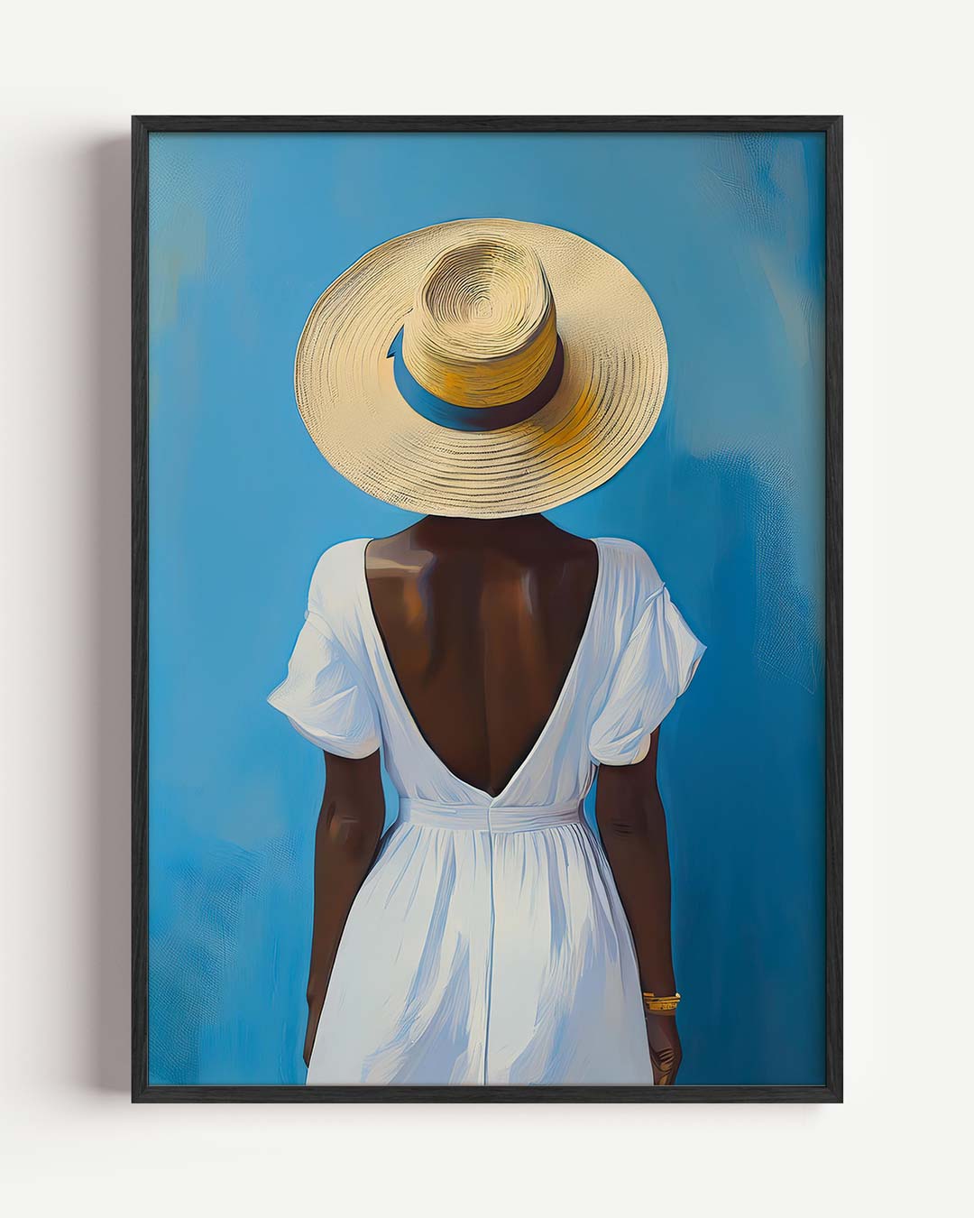 Zomerse Elegantie Poster-WallArtistic