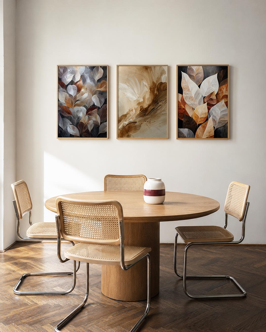Bladpatroon harmonie Posterset