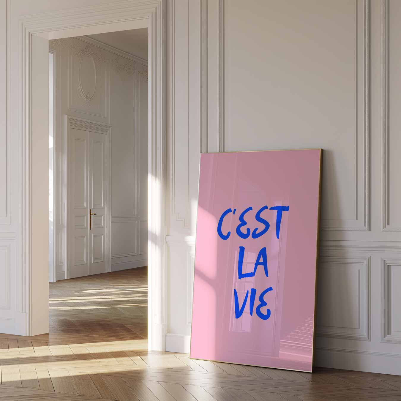C'est La Vie Poster