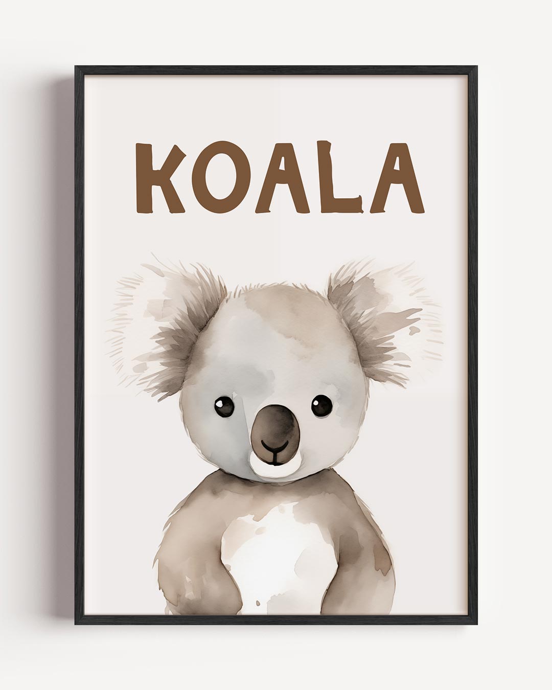 Schattige Koala Poster-WallArtistic