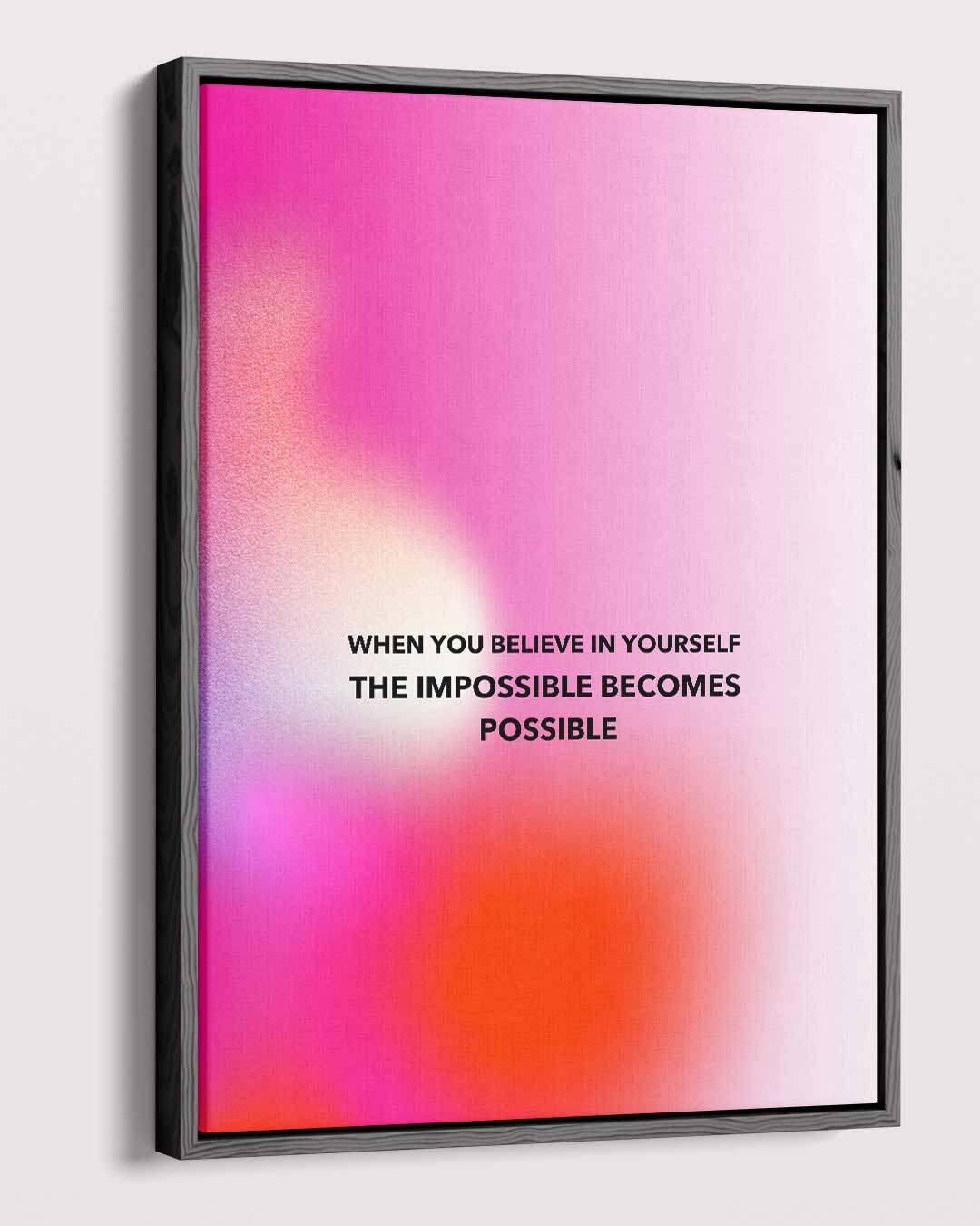Inspirerende Roze Motivatieposter Kunstwerk-canvas-dibond-plexiglas-wanddecoratie-WallArtistic