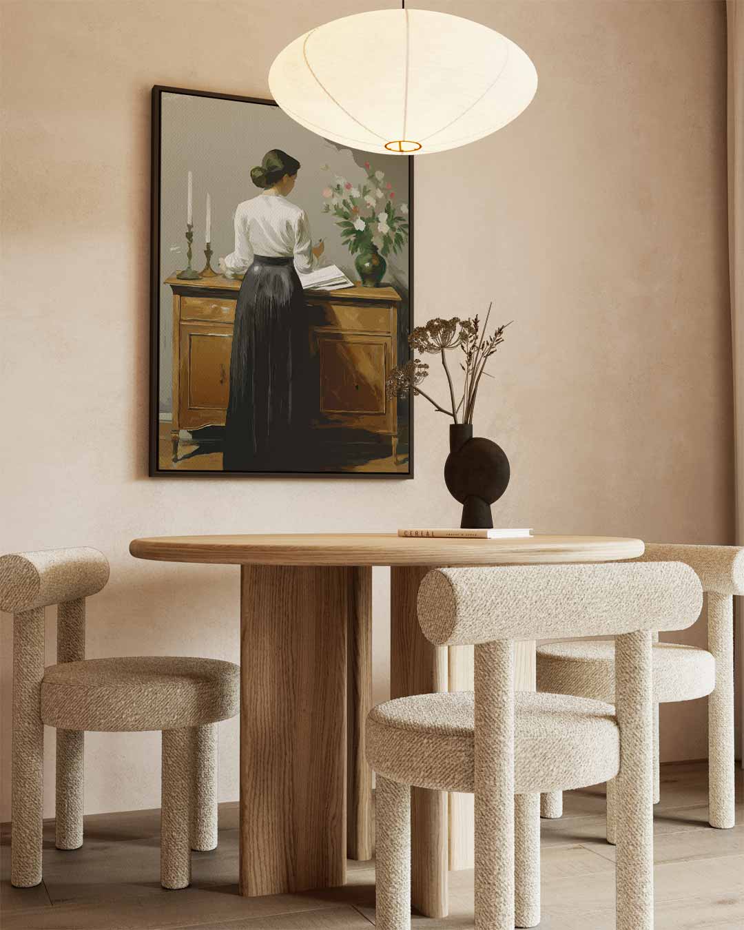 Geschetste Elegantie Kunstwerk-canvas-dibond-plexiglas-wanddecoratie-WallArtistic