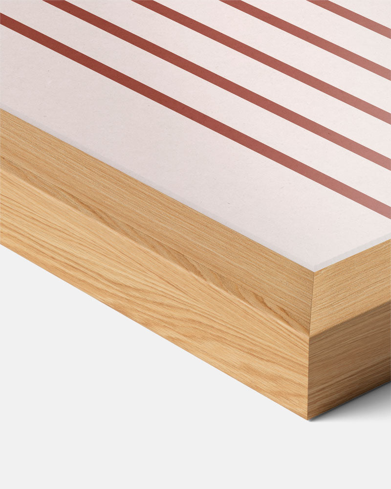 Minimalistische Retro Cirkel Poster-WallArtistic