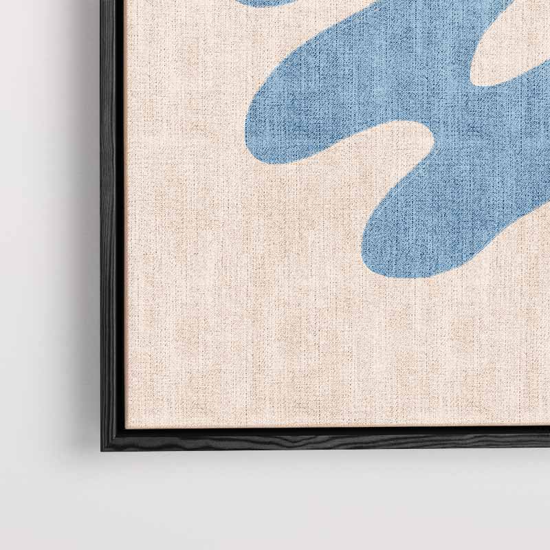Modern Blauw Abstract Kunstwerk-canvas-dibond-plexiglas-wanddecoratie-WallArtistic